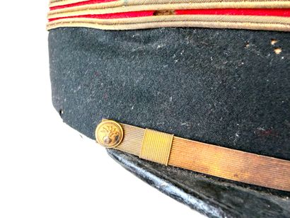France, 1ère GM.
Képi polo de capitaine d'infanterie.
Calot...