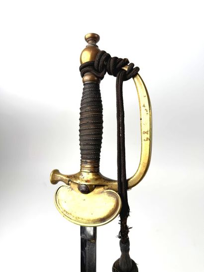 France, IIIème République (1870-1940).
Épée...