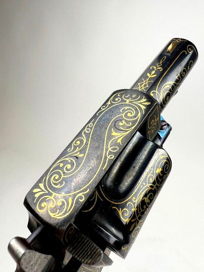 France, fin XIXème.
Exceptionnel petit revolver...