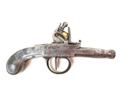 Europe (Grande-Bretagne ?), fin XVIIIe.
Pistolet...