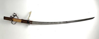 Japon, 2nde moitié période Edo (1603-1868).
Sabre...