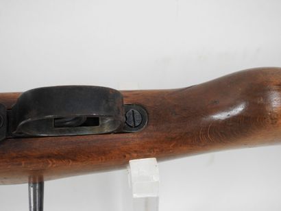 Allemagne, 1ère GM.
Rare fusil à verrou Gewehr...