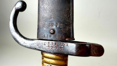 France, Période IIIème République (1870-1940).
Sabre-baïonnette...