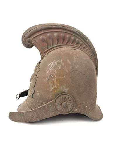 France, IIIème République (1870-1940).
Casque...
