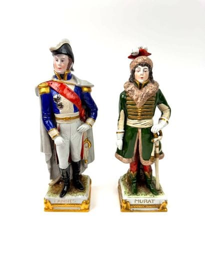 Deux sujets en porcelaine de Saxe Scheibe-Alsbach...