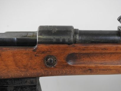 Allemagne, 1ère GM.
Rare fusil à verrou Gewehr...