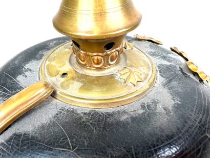 Grand Duché de Bade, 1ère GM.
Casque à pointe...