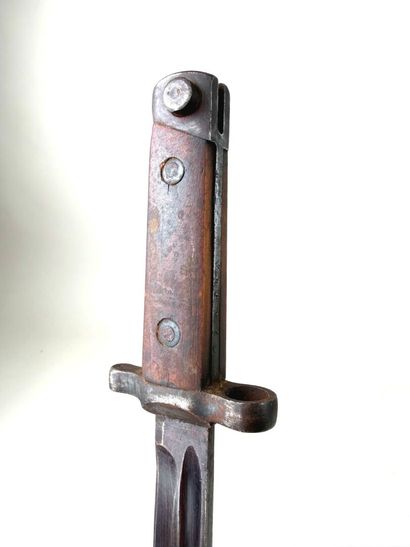 Italie, XXème.
Baïonnette modèle 1938 Carcano....