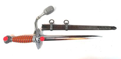 Allemagne, 2ème GM.
Dague LW modèle 37.
Pommeau...