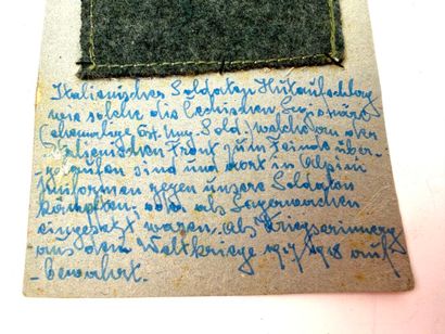 Allemagne, 2ème GM.
Lot d'insignes de coiffure...