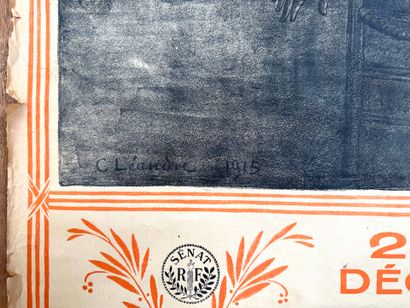 France, 1ère GM.
Affiche 