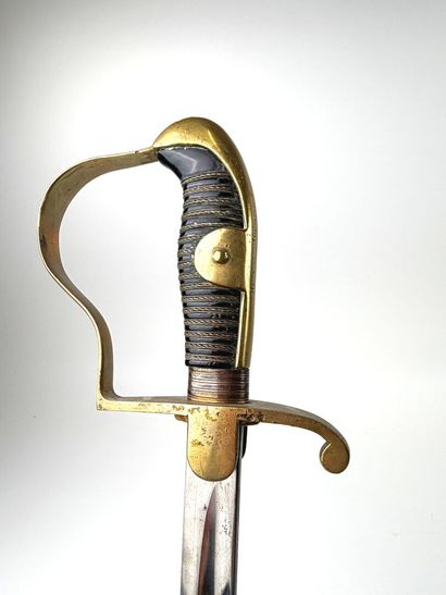 Royaume de Bavière, 1ere GM. 
Sabre d'officier.
Monture...