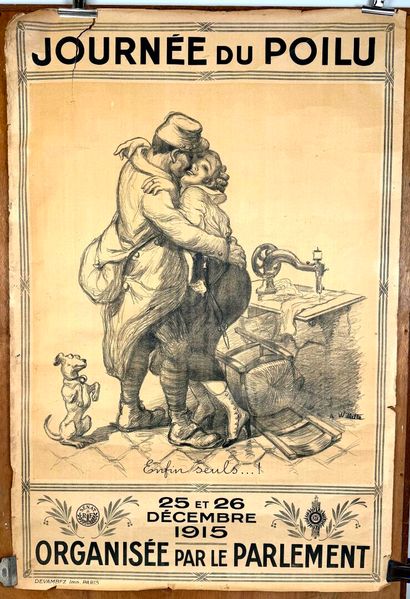 France, 1ère GM.
Affiche 