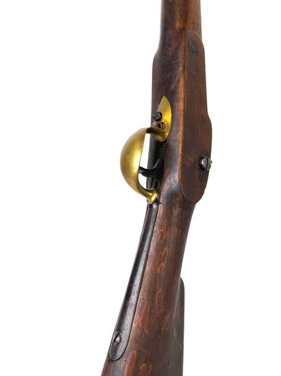 Grande-Bretagne, milieu XIXème.
Fusil Short...