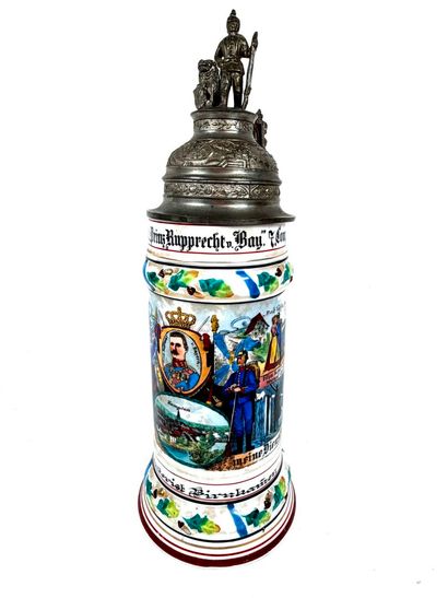 Royaume de Bavière, Second Reich (1871-1918).
Chope...