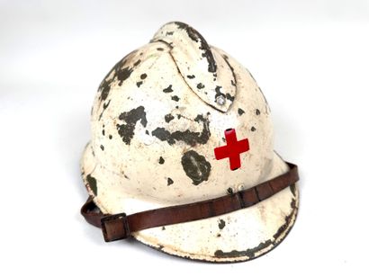 France, 2ème GM.
Casque modèle 26 reconditionné...