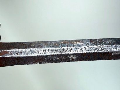 France, Règne de Louis XVI (1774-1793).
Sabre...