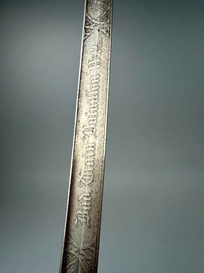 Royaume de Bade, Second Reich (1871-1918).
Sabre...
