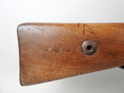 Allemagne, 1ère GM.
Rare fusil à verrou Gewehr...