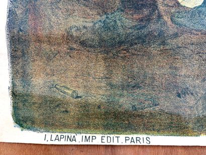 France, 1ère GM.
Affiche lithographiée 
