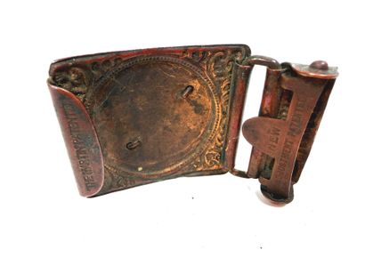 Inde, XXème.
Petite boucle de ceinture troupe...