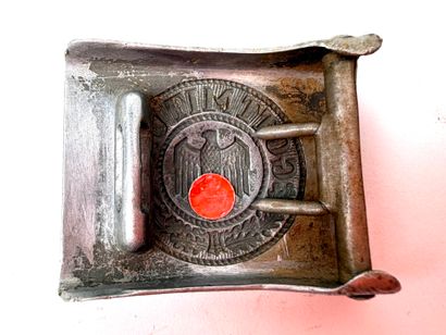 Germany, 2nd GM.
Heer troop belt buckle.
Aluminum...