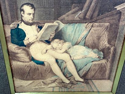 France, XXème.
Lot de gravures sur le thème...