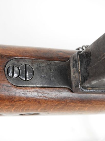 Allemagne, 1ère GM.
Rare fusil à verrou Gewehr...
