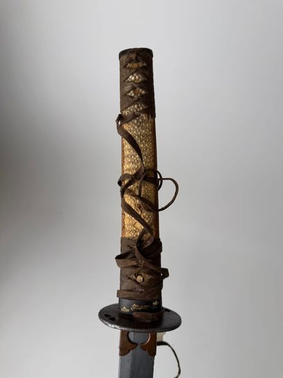 Japon, 2nde moitié période Edo (1603-1868).
Sabre...