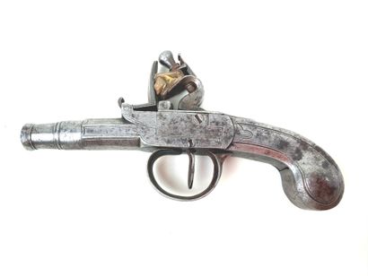 Europe (Grande-Bretagne ?), fin XVIIIe.
Pistolet...