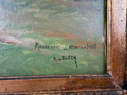 Alexandre BLOCH (1857-1919).
Château de Mondement,...