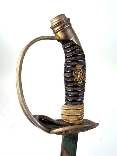 Royaume de Prusse, Second Reich (1871-1918).
Sabre...