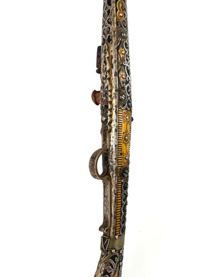 Maroc, 2nde moitié XIXème.
Long fusil MOUKALA.
Toutes...