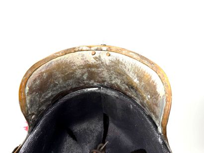 Indéterminé, XIXème, 
Casque de cavalerie...