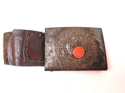 Germany, 2nd GM.
Heer troop belt buckle.
Steel...