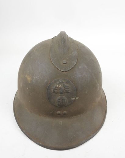 France, Campagne de France 40.
Casque modèle...