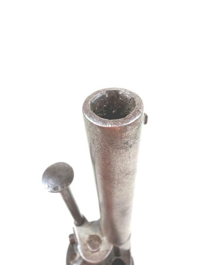 Belgique, Milieu XIXème.
Revolver à broche...