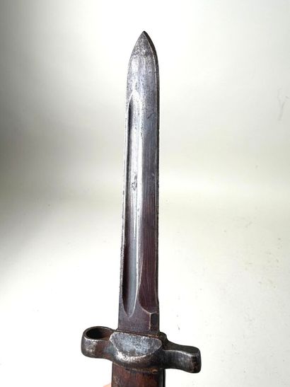 Italie, XXème.
Baïonnette modèle 1938 Carcano....