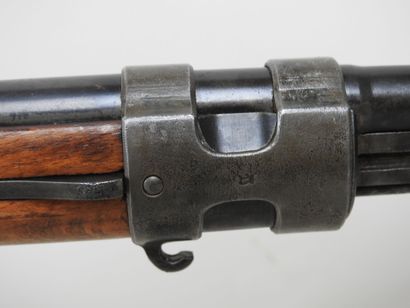 Allemagne, 1ère GM.
Rare fusil à verrou Gewehr...