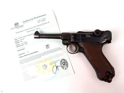 Allemagne, 1ère GM.
Pistolet semi automatique...