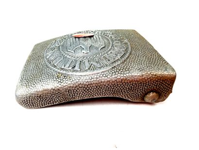 Germany, 2nd GM.
Heer troop belt buckle.
Aluminum...
