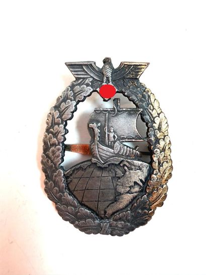 Germany, 2nd GM.
Kriegsabzeichen für Hilfskreuzer
