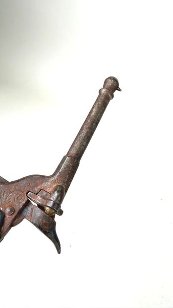Belgique, fin XIXème.
Pistolet de poche type...