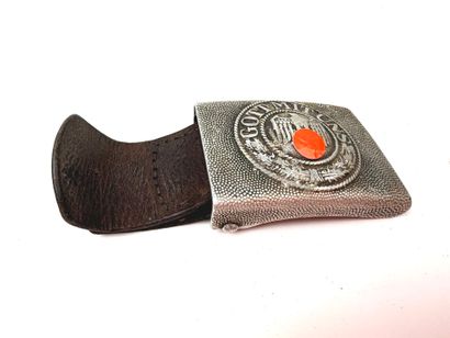 Germany, 2nd GM.
Heer troop belt buckle.
Aluminum...
