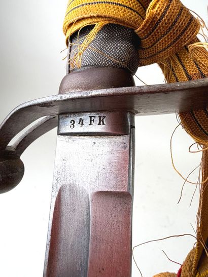 Autriche-Hongrie, fin XIXe - Début XXe.
Sabre...