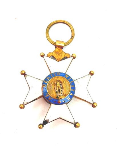 Espagne, XIXème.
Ordre Royal et militaire...