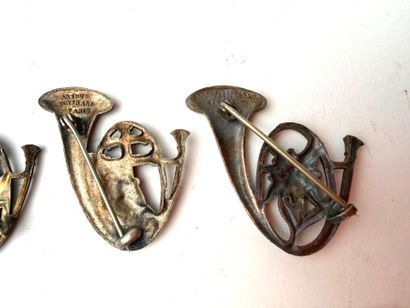 France, XXème.
Ensemble de 16 insignes de...