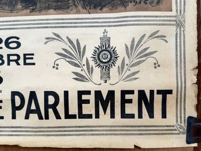 France, 1ère GM.
Affiche 