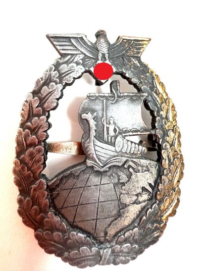 Germany, 2nd GM.
Kriegsabzeichen für Hilfskreuzer