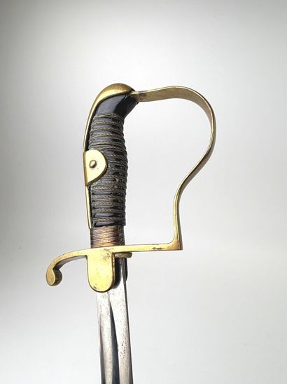 Royaume de Bavière, 1ere GM. 
Sabre d'officier.
Monture...